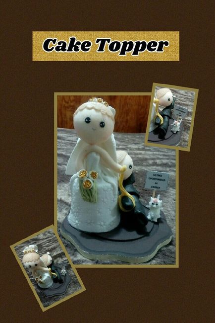 Vota por tu estilo de Cake topper favorito 2