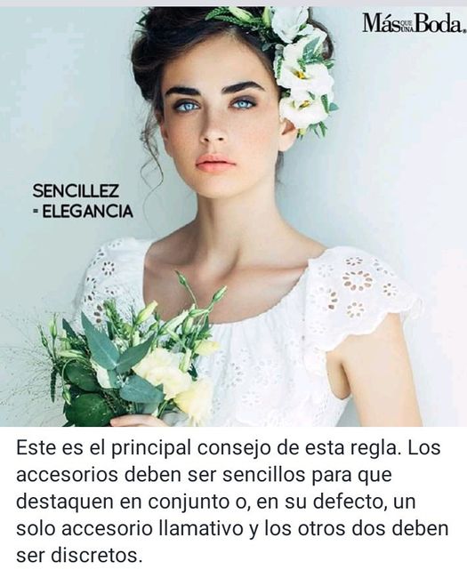 Sigue la regla de 3 en tus accesorios 3