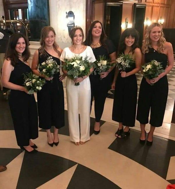 Damas de honor en pantalón 14