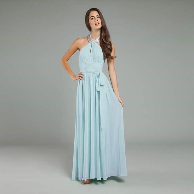Vestidos en invierno para damas de honor ⛄❄️ 2