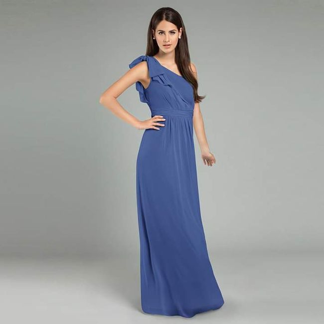Vestidos en invierno para damas de honor ⛄❄️ 3
