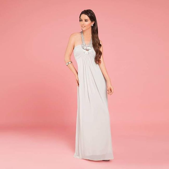 Vestidos en invierno para damas de honor ⛄❄️ 4