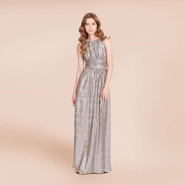 Vestidos en invierno para damas de honor ⛄❄️ 6