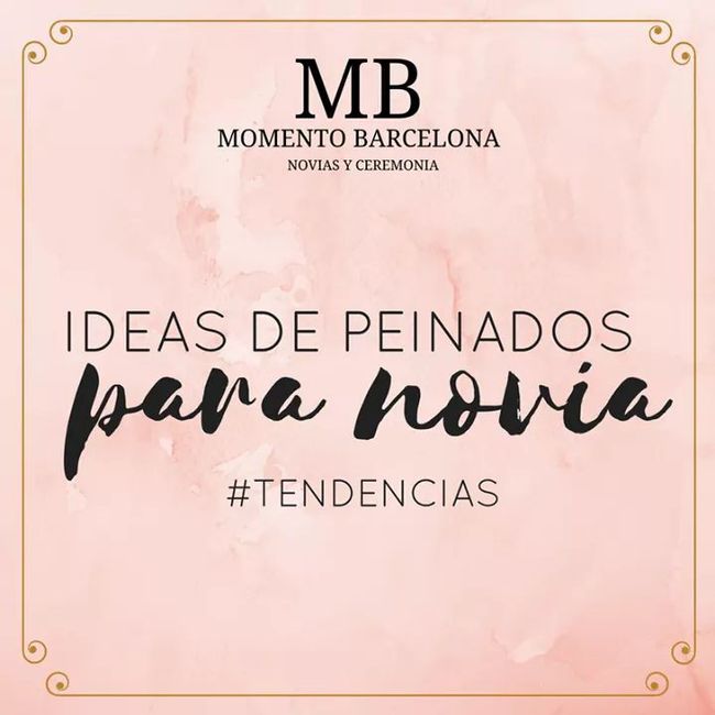 Peinados en tendencia para novias 1