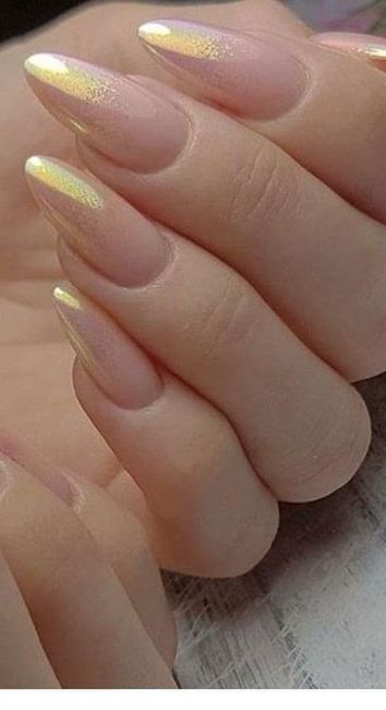 Uñas tipo almendra 💅 9