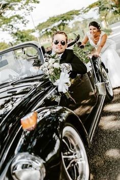 Fotografías de novios en autos 5