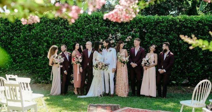 Una boda en jardín... 3