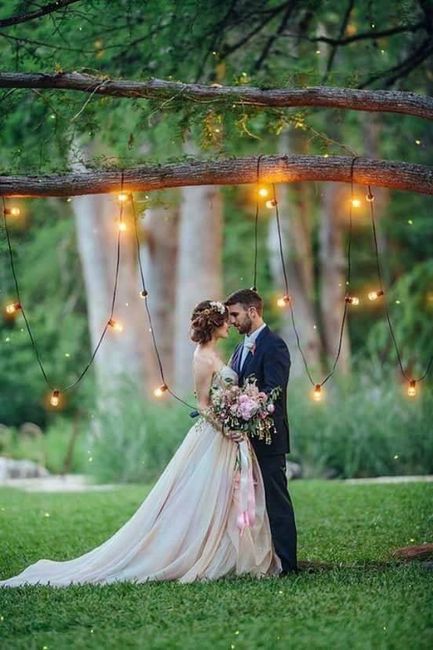 Luces para decorar tu boda 12
