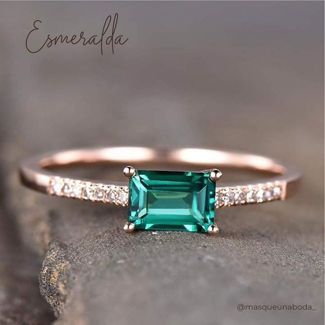 En el anillo de compromiso 💍 5