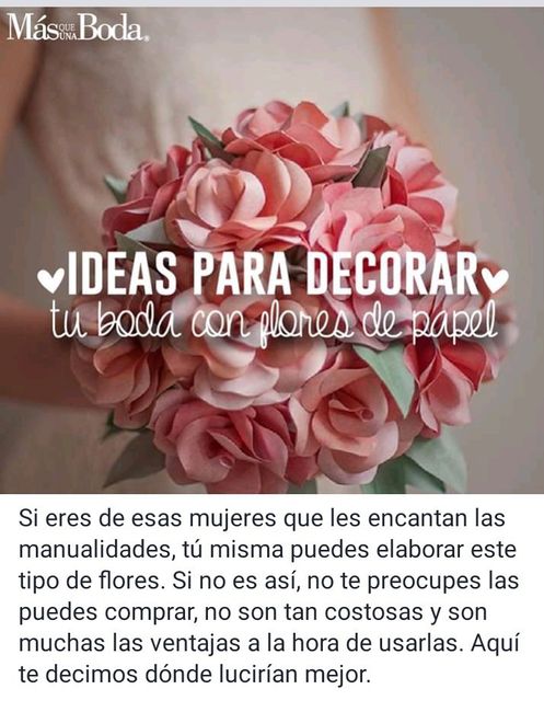 Decoración con flores de papel 🌻🌼🌸🌺🌹🌷 1