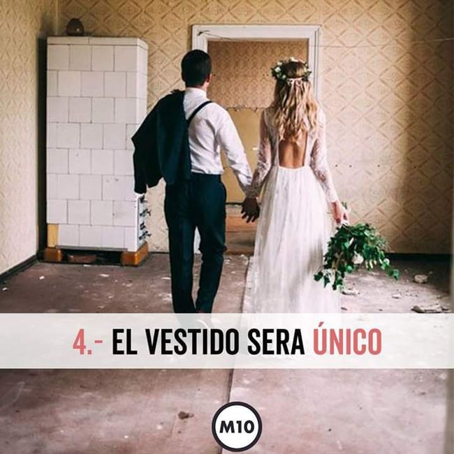 Novia moderna,lo que debes saber 5