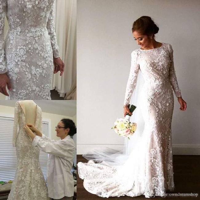 Hermosas caudas de novia 3