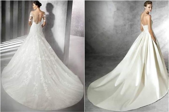 Hermosas caudas de novia 4