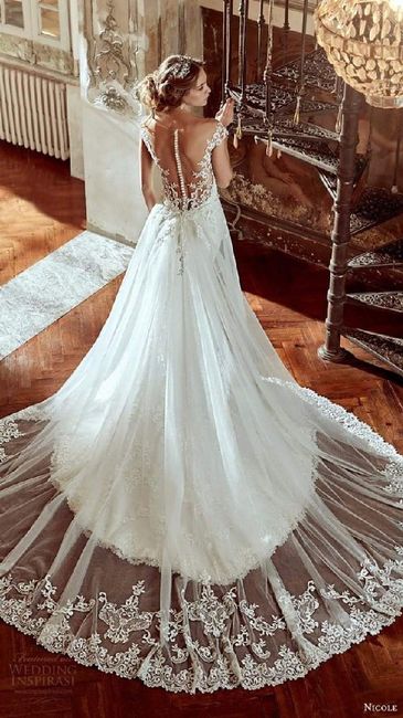Hermosas caudas de novia 8