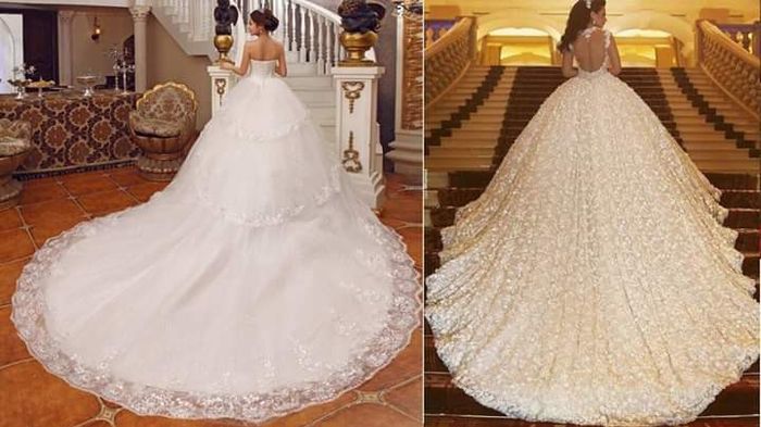 Hermosas caudas de novia 13