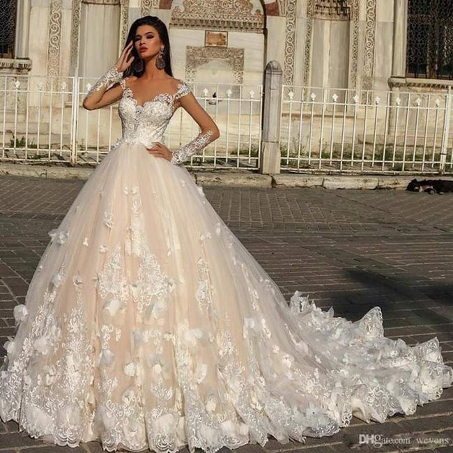 Hermosas caudas de novia 17