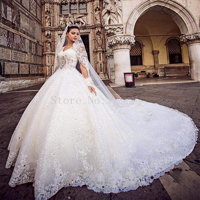 Hermosas caudas de novia 18