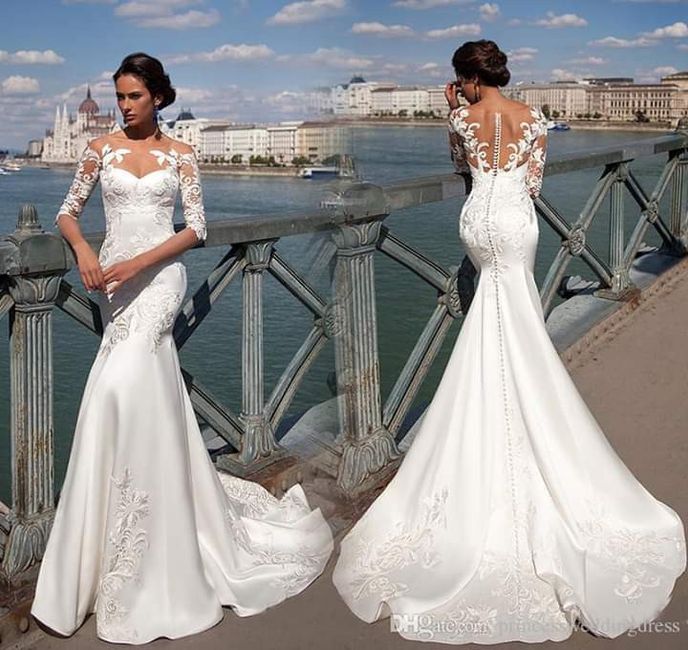 Hermosas caudas de novia 20