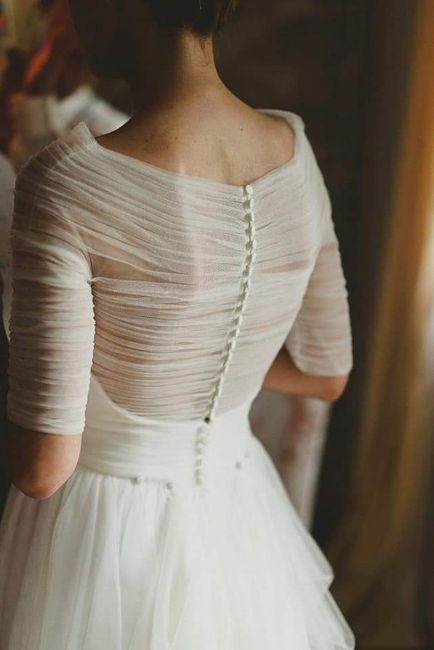 Mangas de tul en tu vestido de novia 6