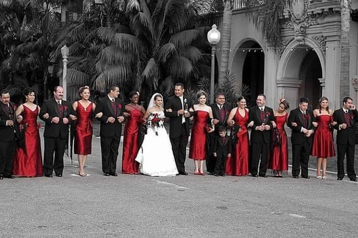 Tu boda y el color rojo 16