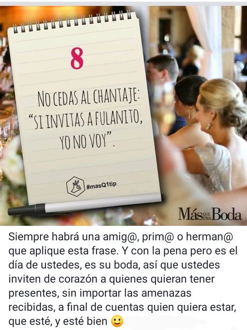 10 pasos para hacer la lista de invitados 8