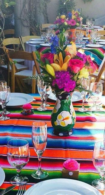 Centros de mesa con estilo mexicano 2 7