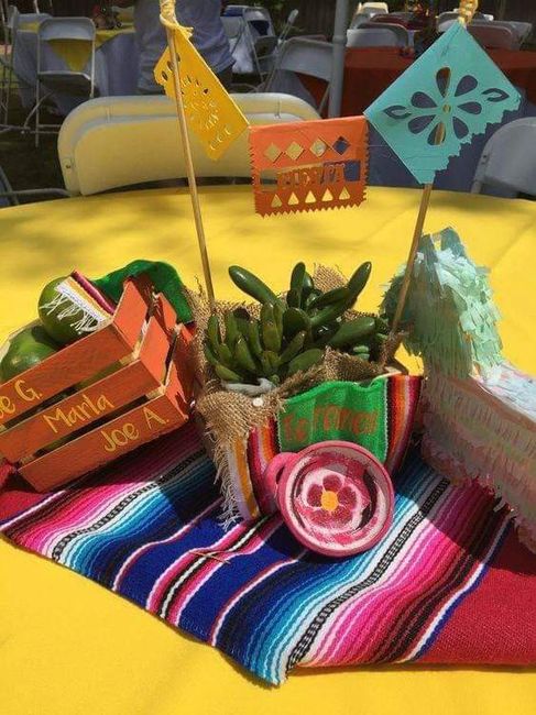 Centros de mesa con estilo mexicano 2 9