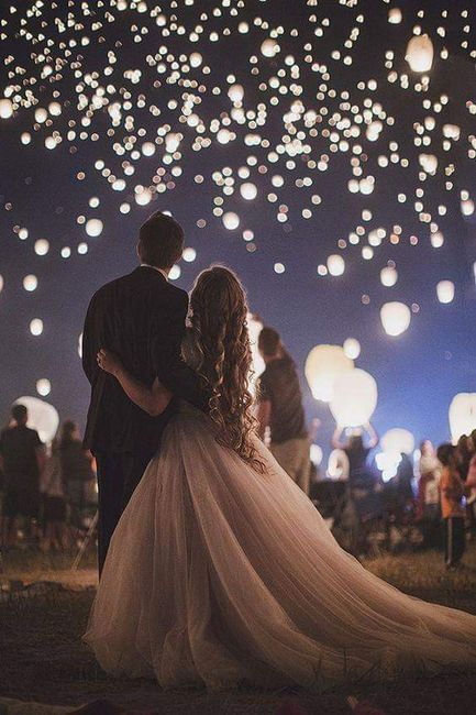Sky lanterns en tu boda 14