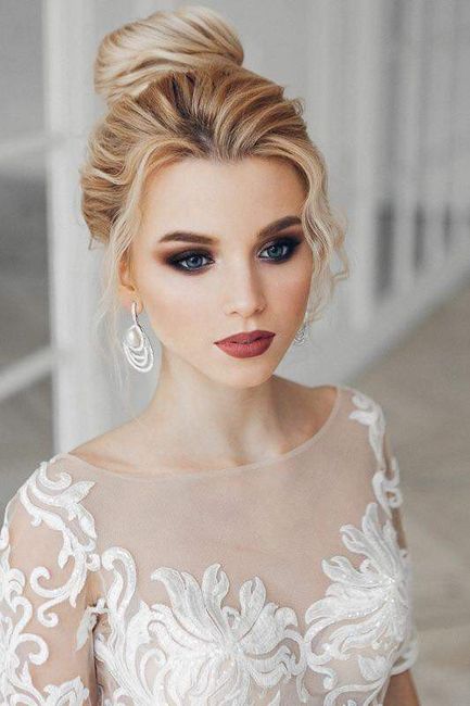 Más ideas en maquillaje para novia 8