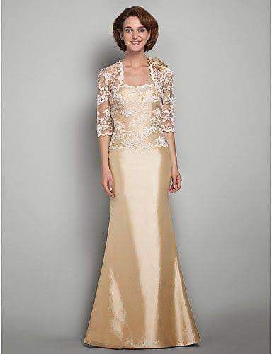 Vestidos en dorado para invitadas 20
