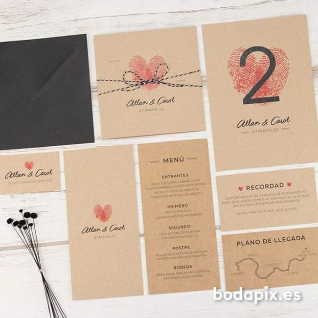 Invitaciones sencillas 15