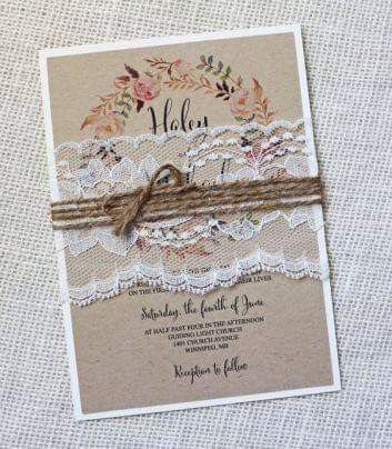 Invitaciones sencillas 20