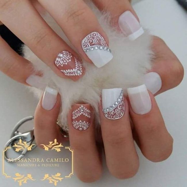 Colores: Uñas en blanco 2