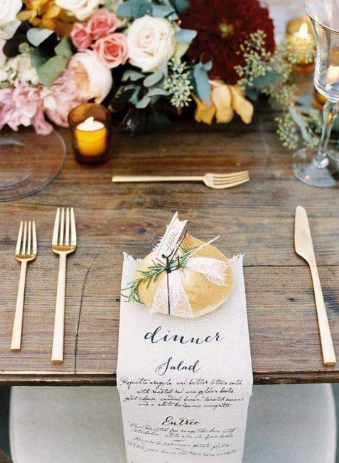 Detalles perfectos para tus invitados, en las mesas 1