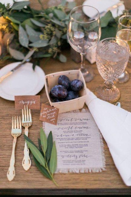 Detalles perfectos para tus invitados, en las mesas 3
