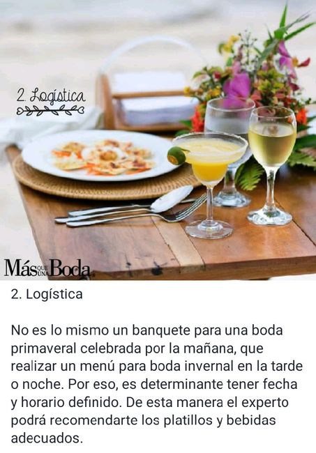 No te compliques en armar el menú de tu boda 3