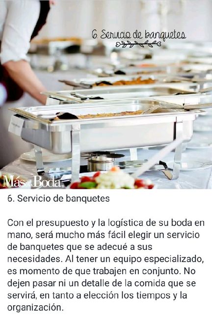 No te compliques en armar el menú de tu boda 7