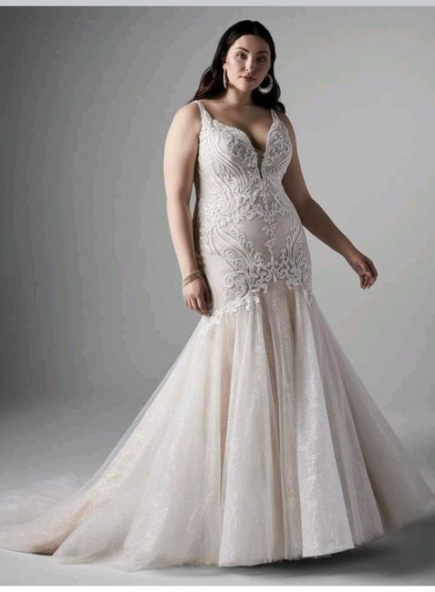 Vestidos curvy colección otoño 2020 Maggie Sottero 2