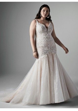 Vestidos curvy colección otoño 2020 Maggie Sottero 28