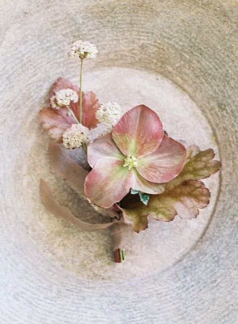 Tendencia: flores secas en el boutonniere 4