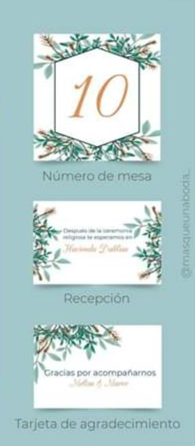 Papelería para tu boda 4