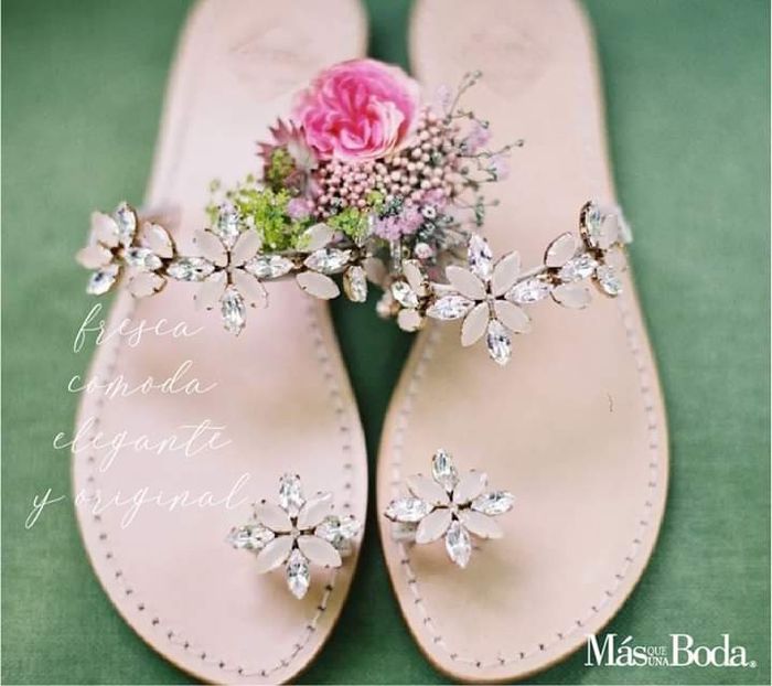 Zapatos cómodos para boda en playa 4
