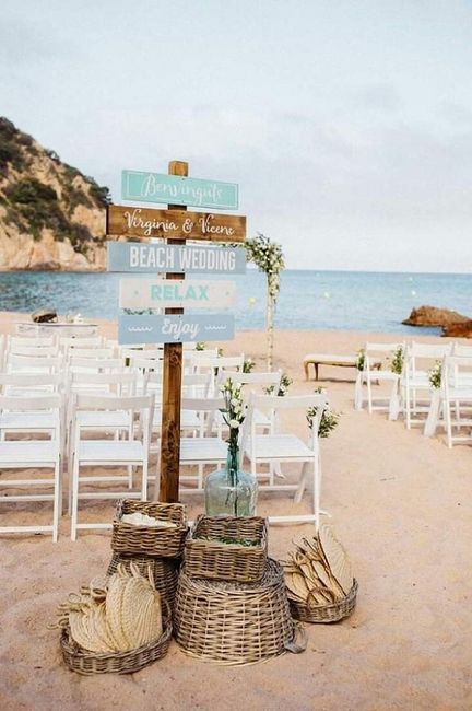 Boda en playa,bellas ideas🌴 2