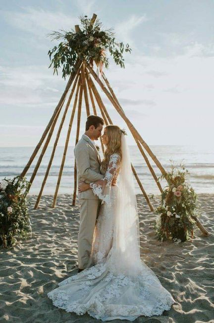 Boda en playa,bellas ideas🌴 3