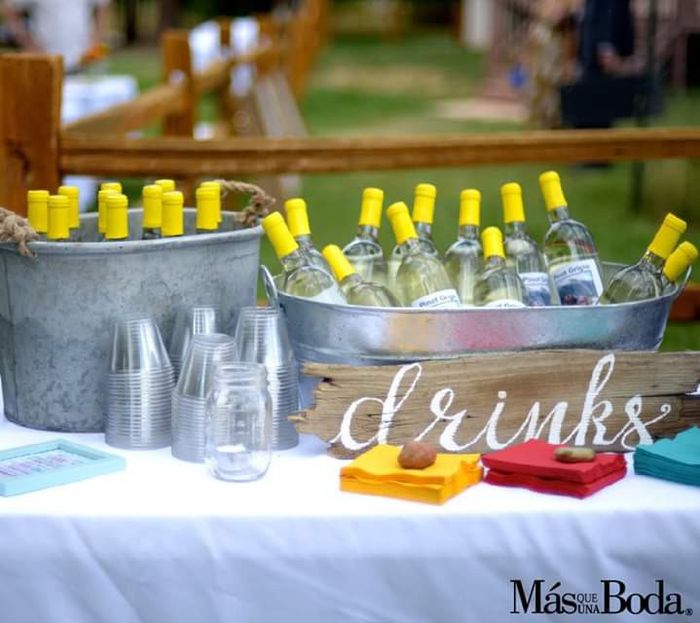 Barra de bebidas o estaciones 6