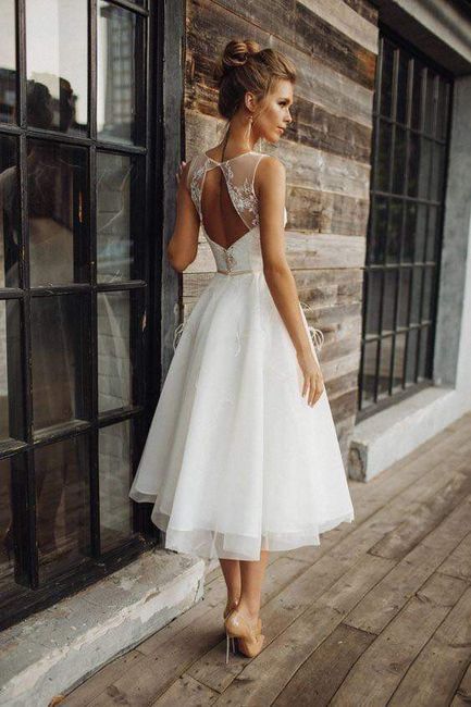 ¿Qué vestido usarías en tu boda civil? 5