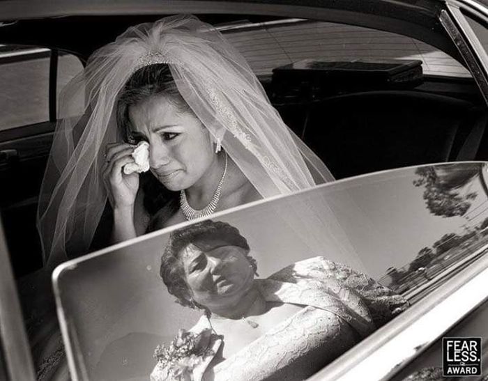 Fotografías de novias en el auto de bodas 10