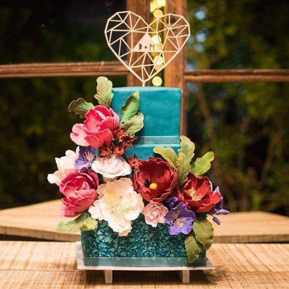Color y flores como elemento principal 🍰 2