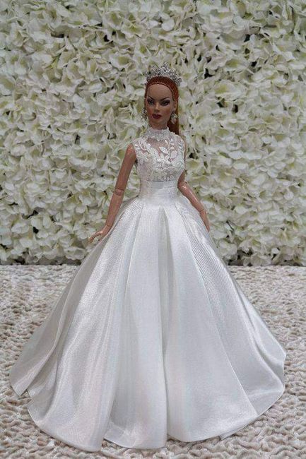 Una réplica de tu vestido en una Barbie 6