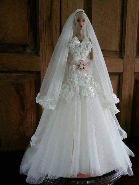 Una réplica de tu vestido en una Barbie 9